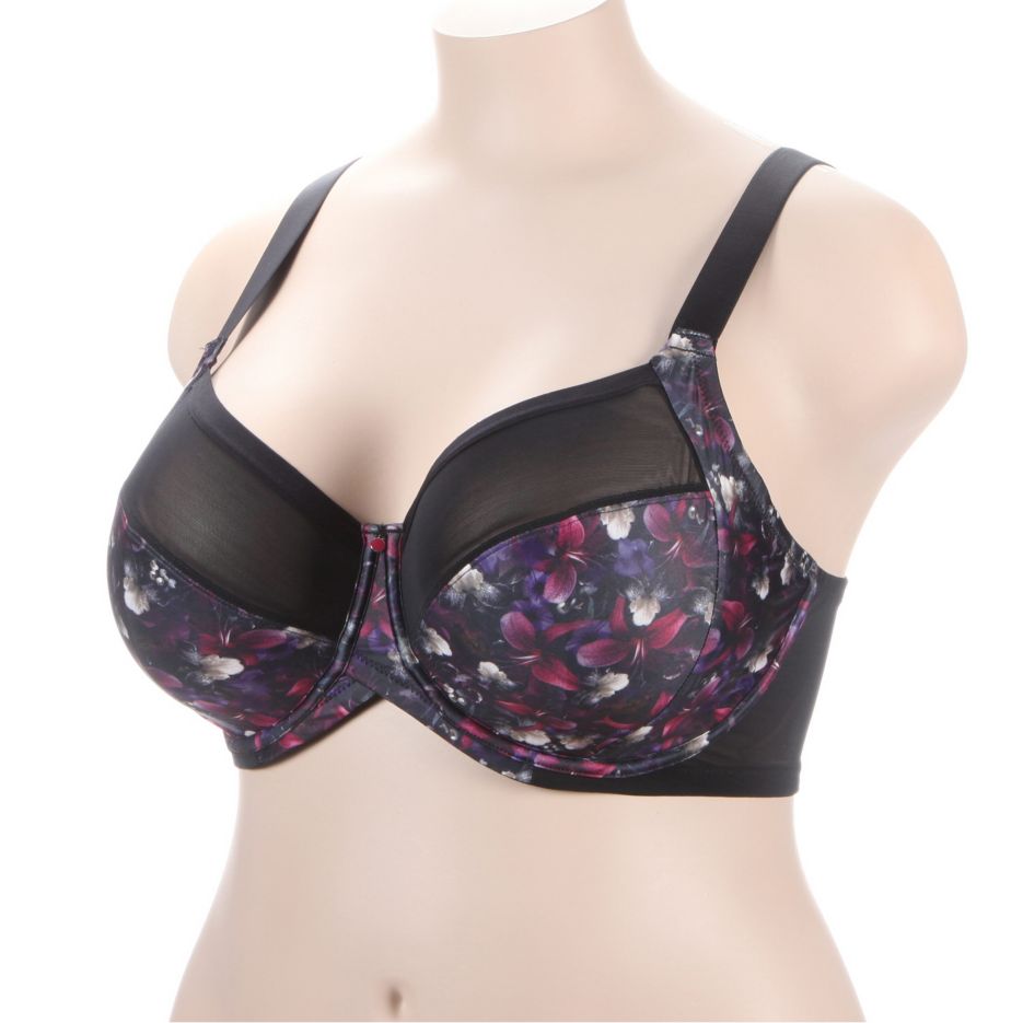 Wonderfully Print Full Cup Balcony Bra