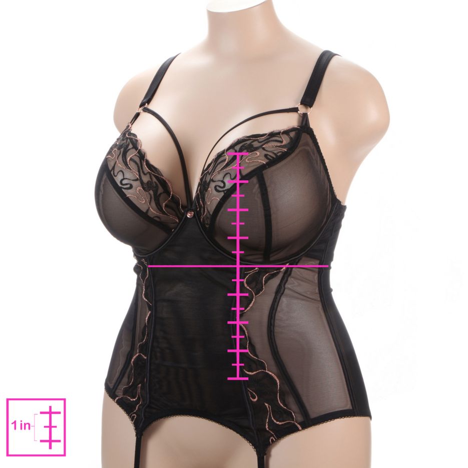 Scantilly Fascinate Plunge Basque Bra