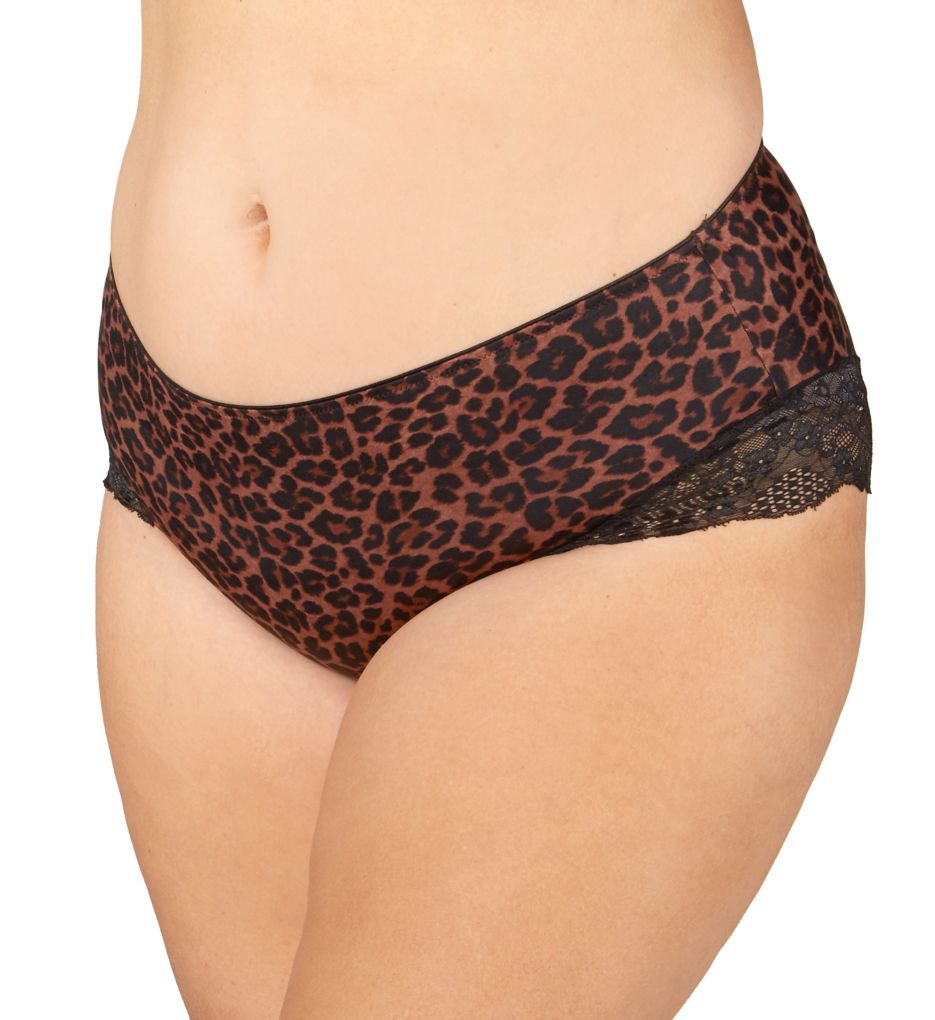 Curvy Couture Women's Plus Size Tulip Lace Hipster Underwear : :  Fashion