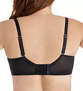 Tulip Sheer Smooth T-Shirt Push Up Bra Black 40G