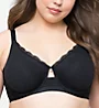 Curvy Couture Cotton Luxe Unlined Underwire Bra 1291