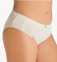 Cotton Luxe Hipster Panty Natural S