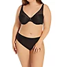 Curvy Couture Sheer Mesh Plunge Push Up Underwire Bra 1310 - Image 4