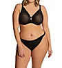 Curvy Couture Sheer Mesh Unlined Underwire Bra 1311 - Image 7