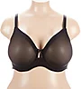 Curvy Couture Sheer Mesh Unlined Underwire Bra 1311 - Image 1