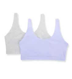 Cotton Comfort Lounge Bra - 2 Pack