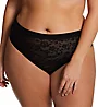 Curvy Couture Allover Lace High Cut Brief Panty 1363 - Image 1