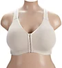 Curvy Couture Cotton Luxe Front & Back Close Wireless Bra 1416 - Image 1