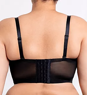 Hey Girls Plunge Strapless Bra Black/Latte 32FF