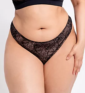 Hey Girls Thong Black/Latte L