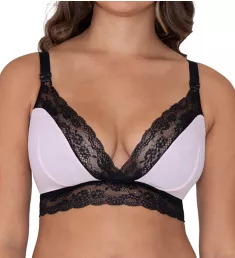 Twice The Fun Reversible Bralette Black/Pink 30DD/E