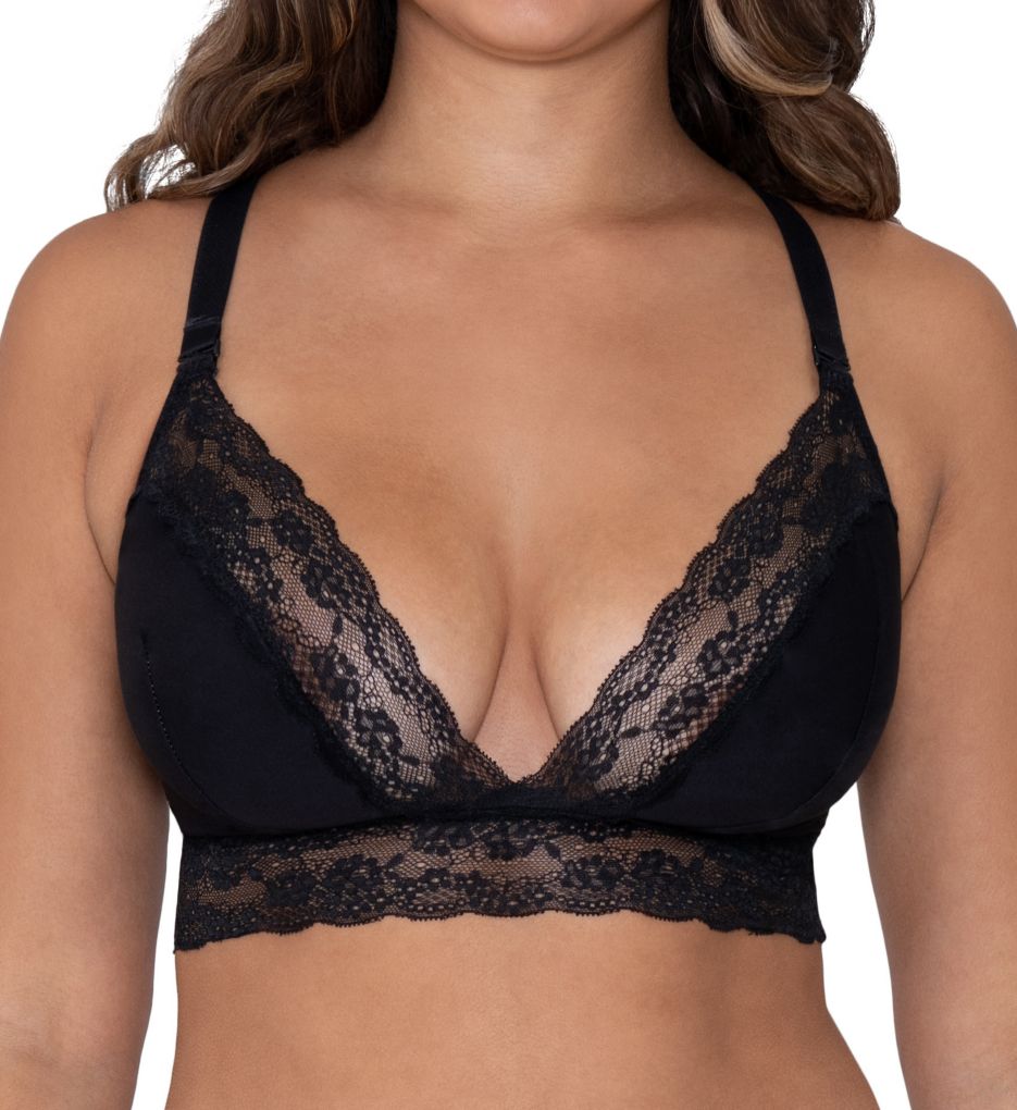 Curvy Kate Twice The Fun reversible non wired lace trim bralette