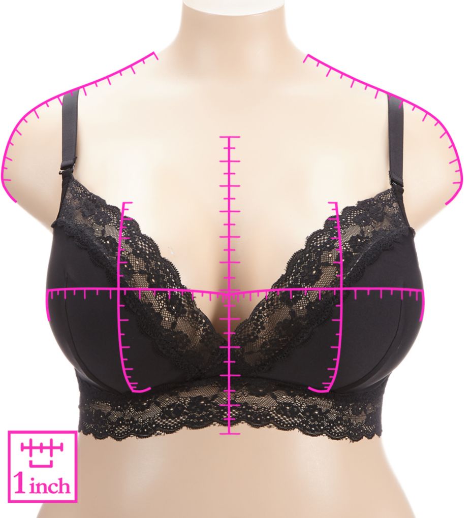 Curvy Kate Twice The Fun Reversible Multiway Bralette (CK024110)- Black/Pink