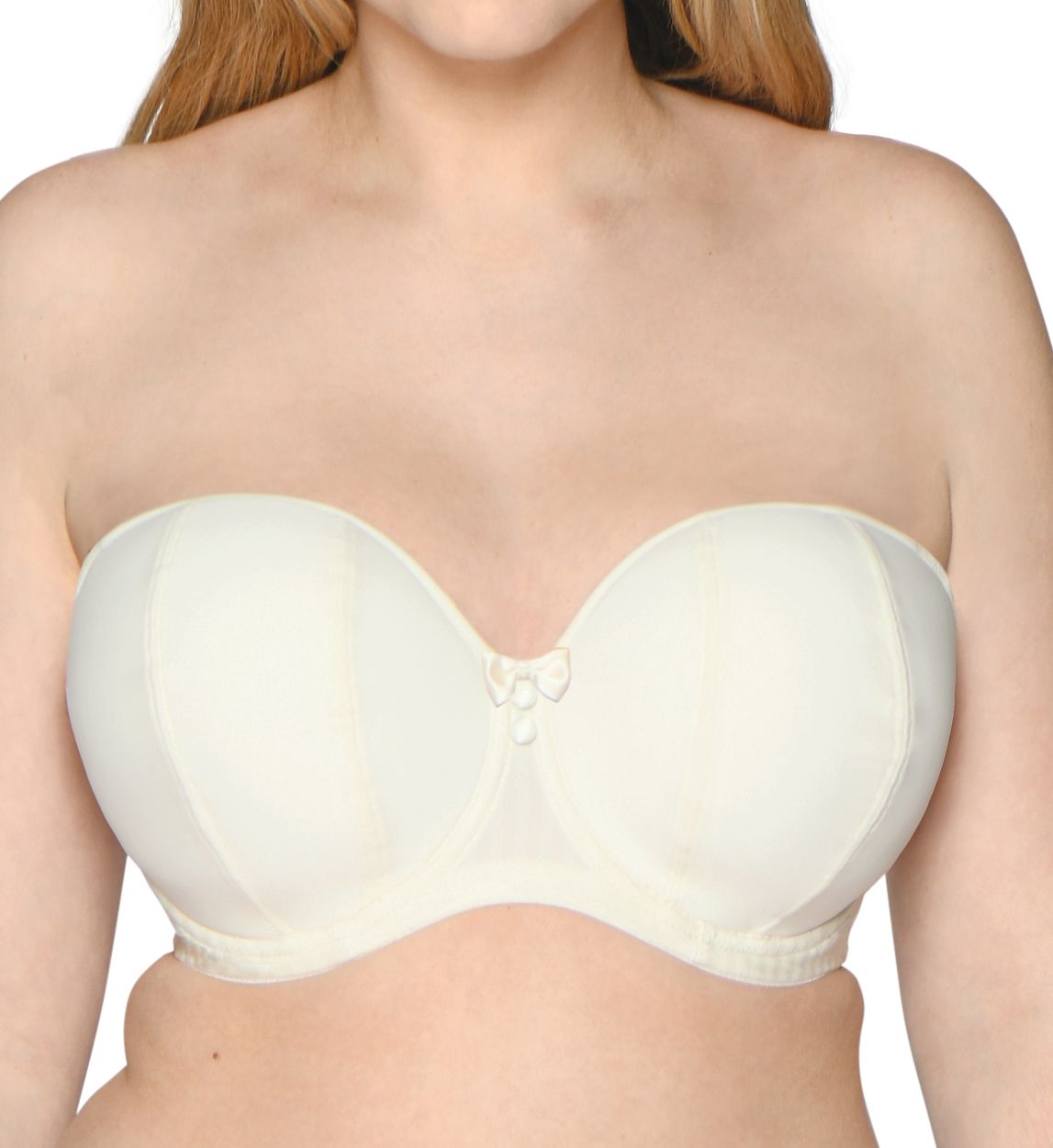 Curvy Kate Luxe Strapless Multiway Underwire Bra Ivory 30D  - Image 1