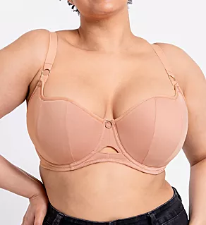 Boost Me Up Padded Balcony Bra Latte 38H