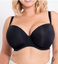 Smoothie T-Shirt Plunge Bra Black 30D