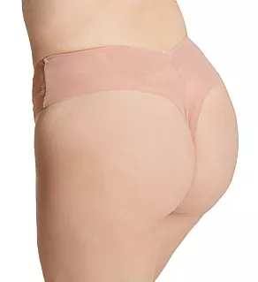 Centre Stage Deep Thong Panty Latte 5X