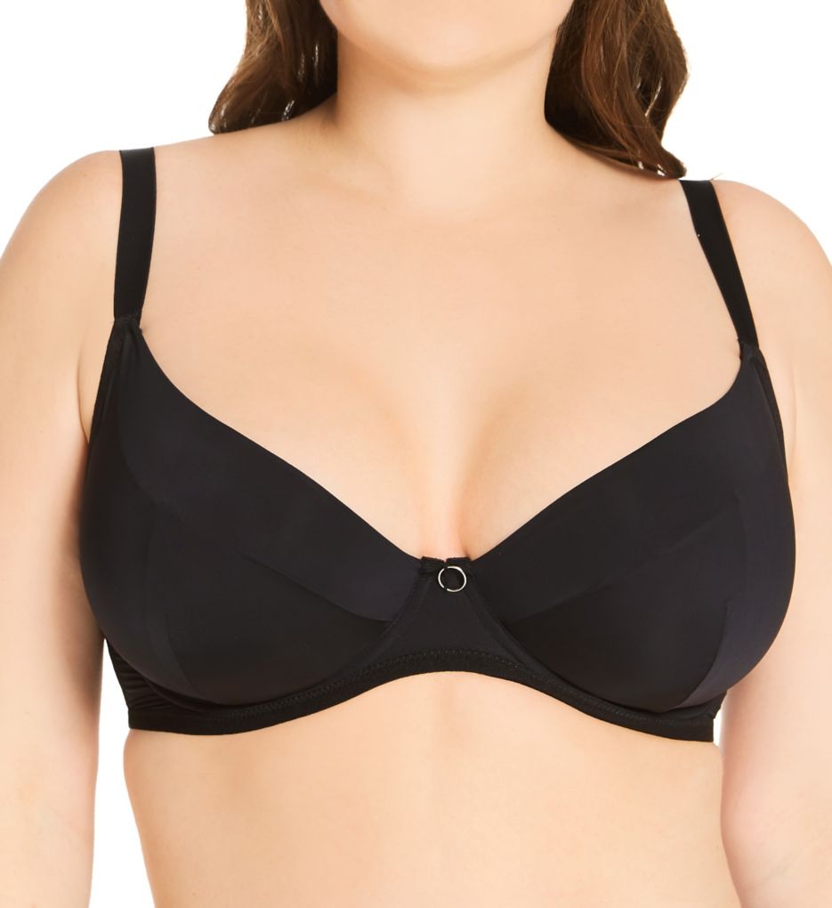 Curvy Kate Women's Superplunge Kiss Padded Plunge Bra, Black