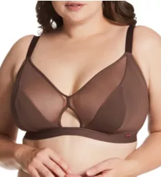 Get Up & Chill Wireless Bralette Cocoa 30DD/E