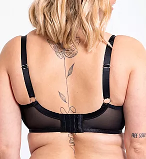 Lace Daze Padded T-Shirt Balcony Bra Black 38E