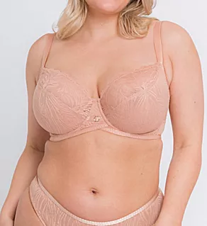 Lace Daze Underwire Balcony Bra Latte 30D