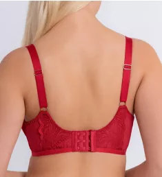 Lace Daze Underwire Balcony Bra Lipstick Red 30FF