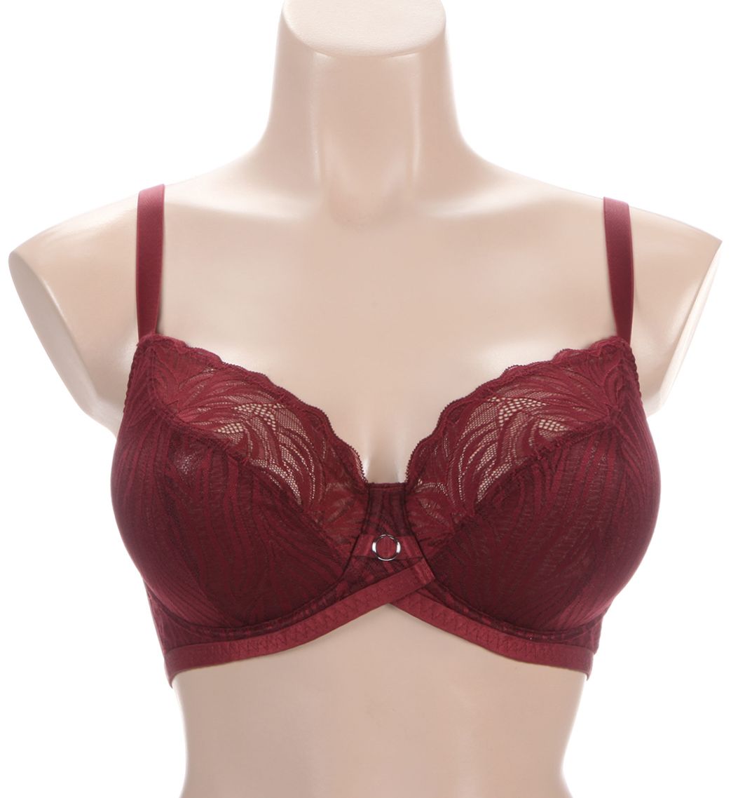 Curvy Kate Lace Daze Underwire Balcony Bra Claret 36FF  - Image 1