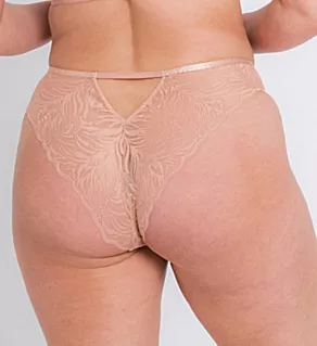 Lace Daze Brazilian Panty Latte XS