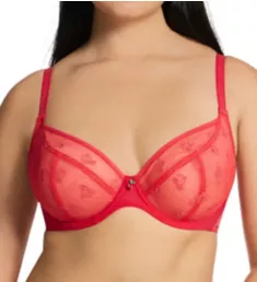 Cherry Pop Plunge Bra Cherry Glow 30J