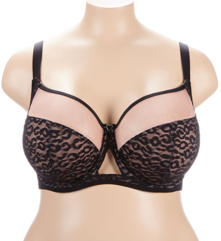 Curvy Kate Women's Victory Wild Side Support Multi Part Cup Bra, CK4710,  Black/Blush, 32GG