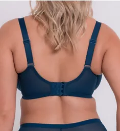 Wonderfully 4 Part Cup Balcony Bra Deep Blue 44F