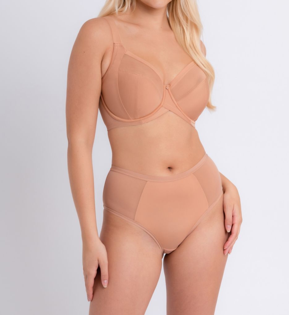 Curvy Kate Wonderfully 4 Part Cup Balcony Bra Black 36K  - Image 6