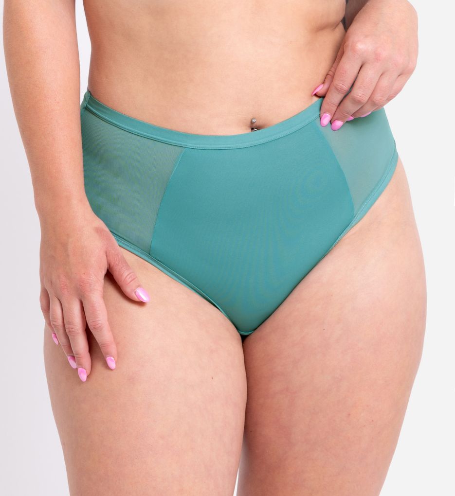 Microfiber Sleek Back Bikini Panty - Latte