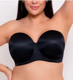 Smoothie Strapless Molded Bra Black 36J