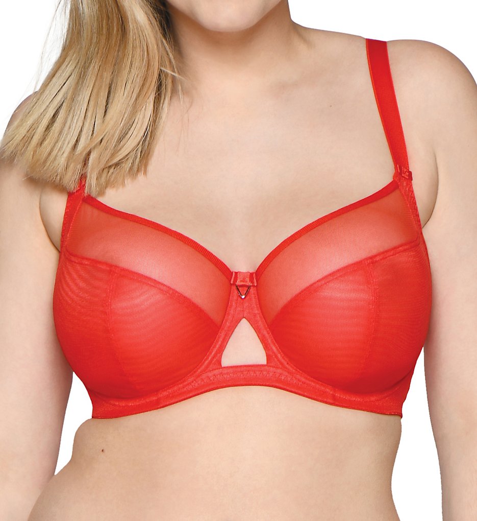 Curvy Kate CK9001 Victory Side Support Multi Part Cup Bra (Flame Red)