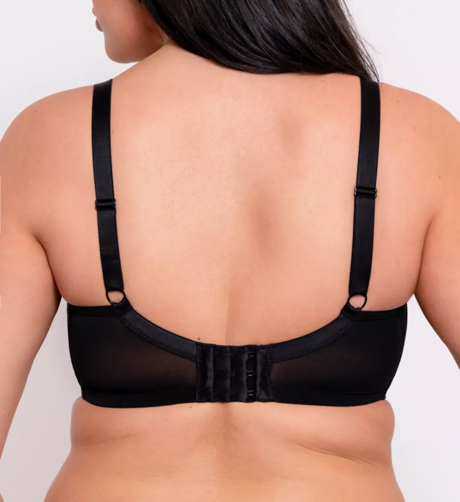 Victory Side Support Multi Part Cup Bra Black 30D