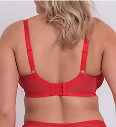 Victory Side Support Multi Part Cup Bra Poppy Red 30D