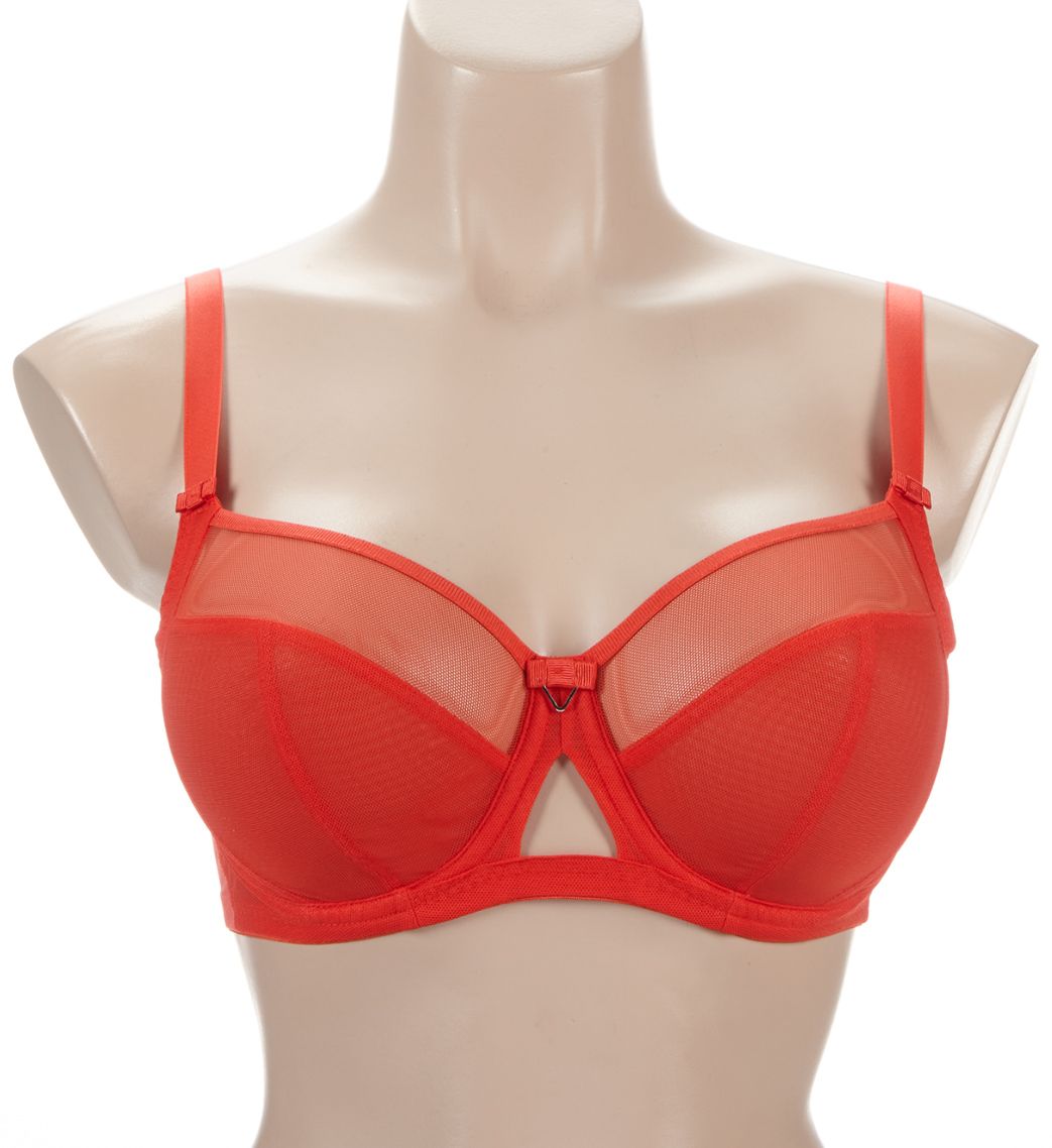Curvy Kate Victory Side Support Multi Part Cup Bra Poppy Red 40FF  - Image 1