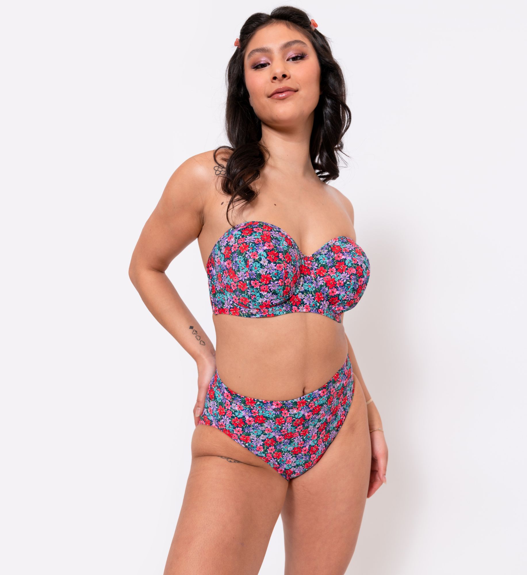 Curvy Kate Kitsch Kate High Waist Bikini Brief CS0335 - Image 3