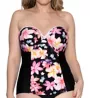 Curvy Kate Tropicana Bandeau Underwire Tankini Swim Top CS1140 - Image 1