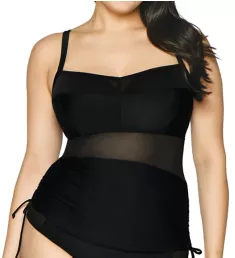 Sheer Class Balcony Tankini Swim Top