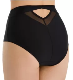 Sheer Class High Waist Brief Swim Bottom