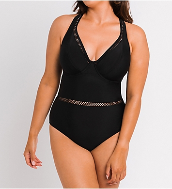Curvy Kate First Class Plunge One Piece Swimsuit