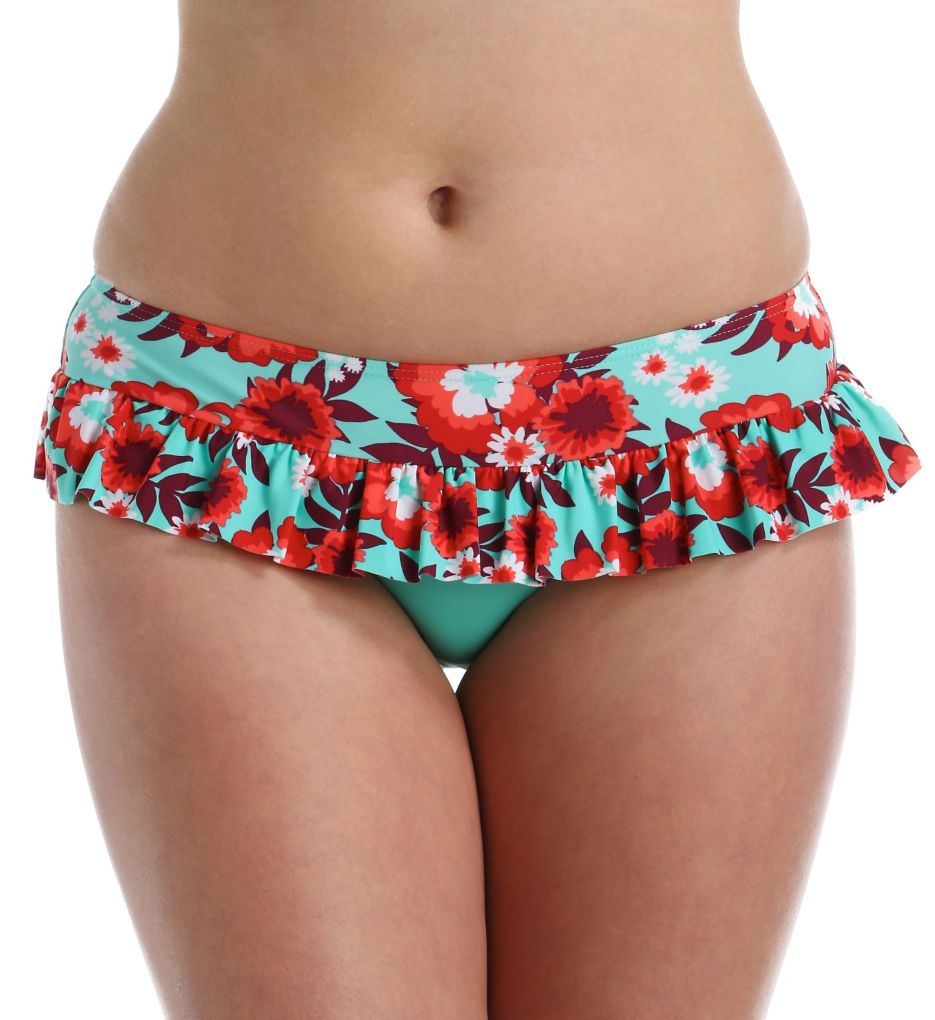 Aloha Skirted Brief Swim Bottom-fs