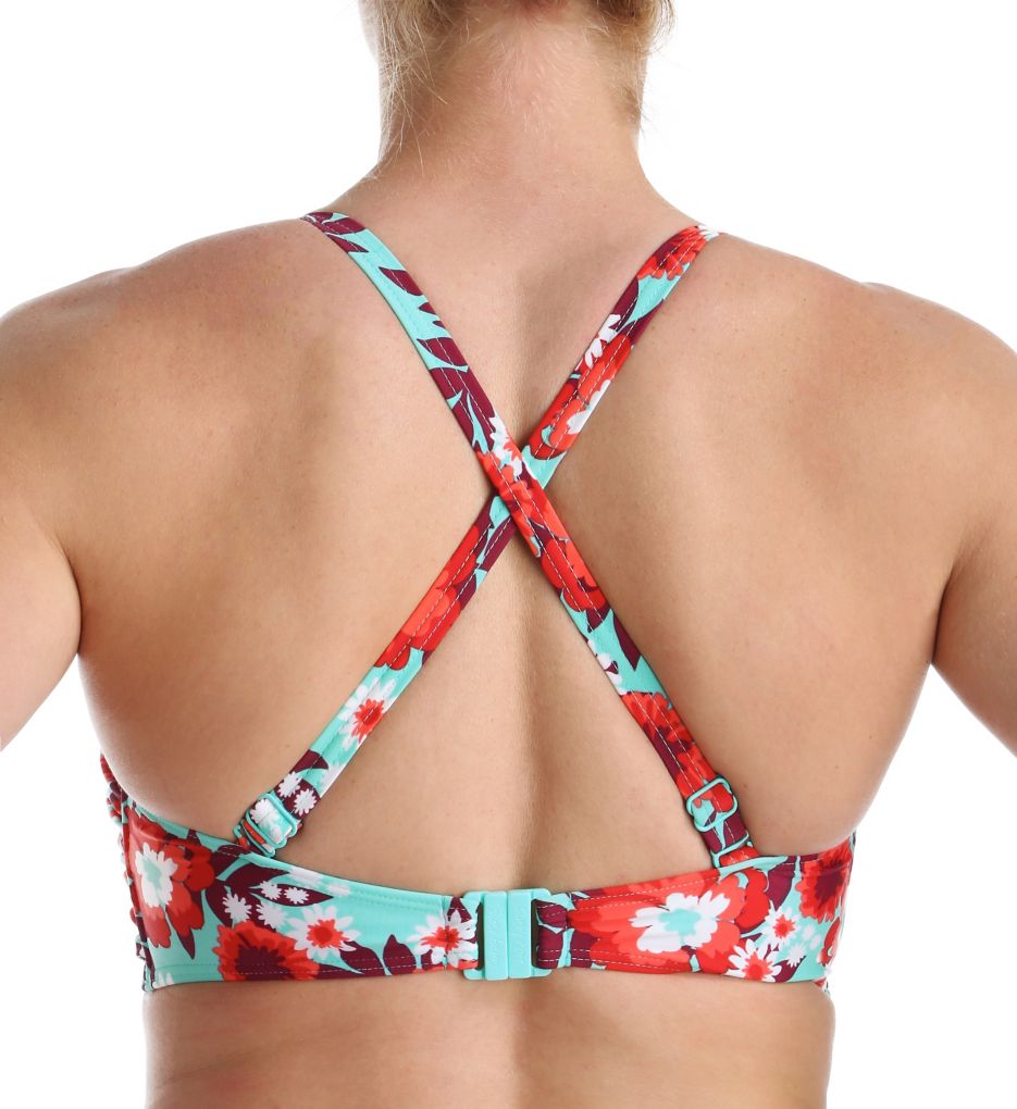 Aloha Bandeau Bikini Swim Top-cs1