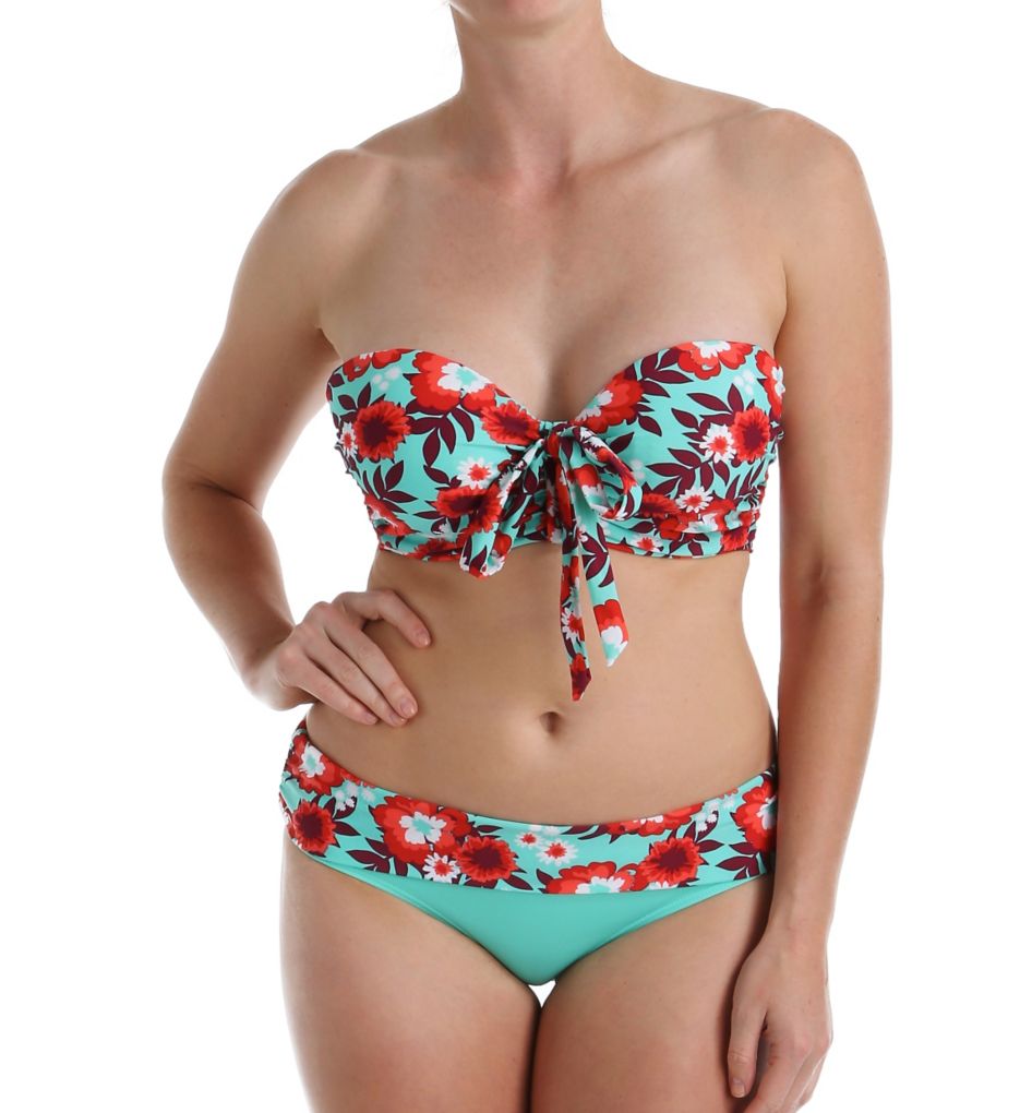 Aloha Bandeau Bikini Swim Top-cs3