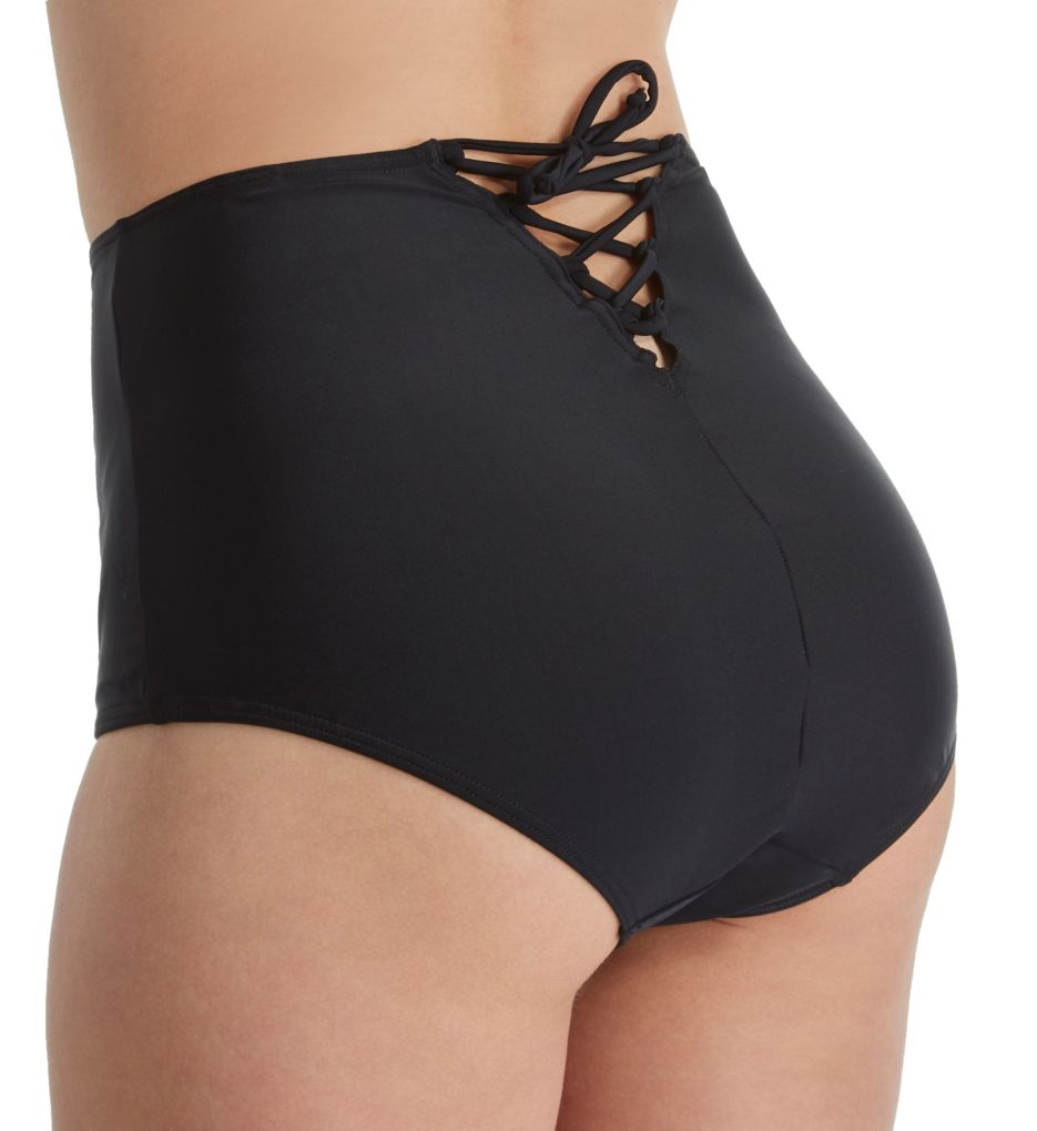 Galaxy High Waist Brief Swim Bottom