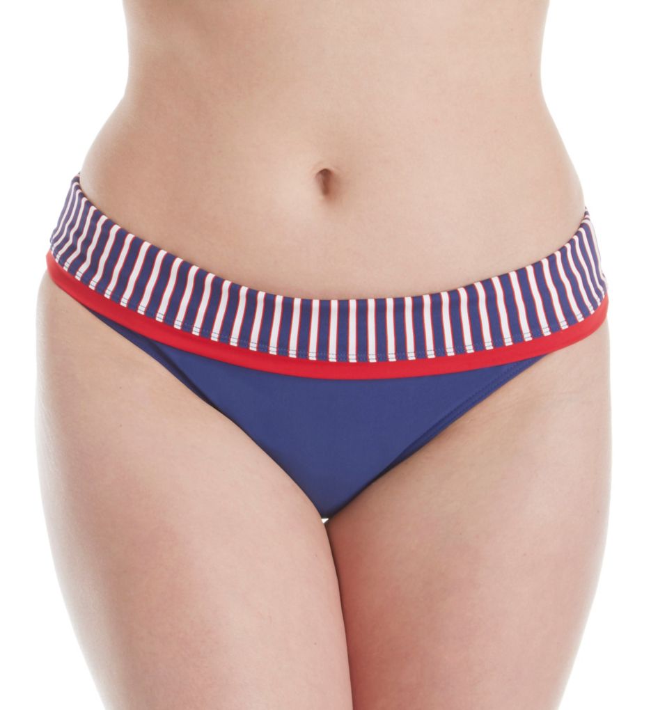 Ahoy Fold Over Brief Swim Bottom-fs