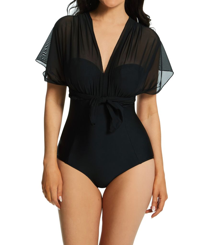Curvy Kate Wrapsody Bandeau One Piece Swimsuit CS5600 - Image 4