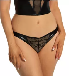 Scantilly Tough Love Tanga Panty Black L